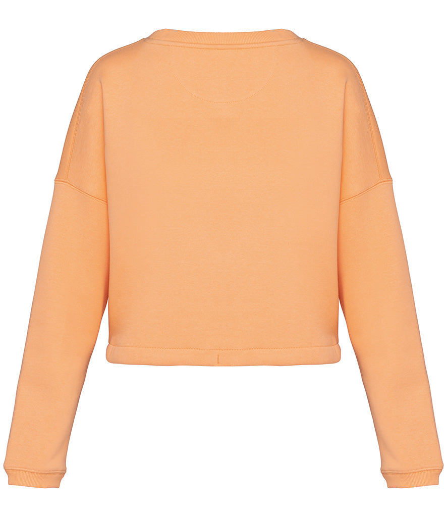 Women's Cropped Organic & Recycled Sweatshirt