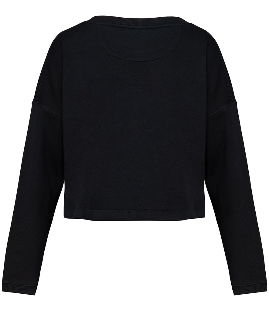 Women's Cropped Organic & Recycled Sweatshirt
