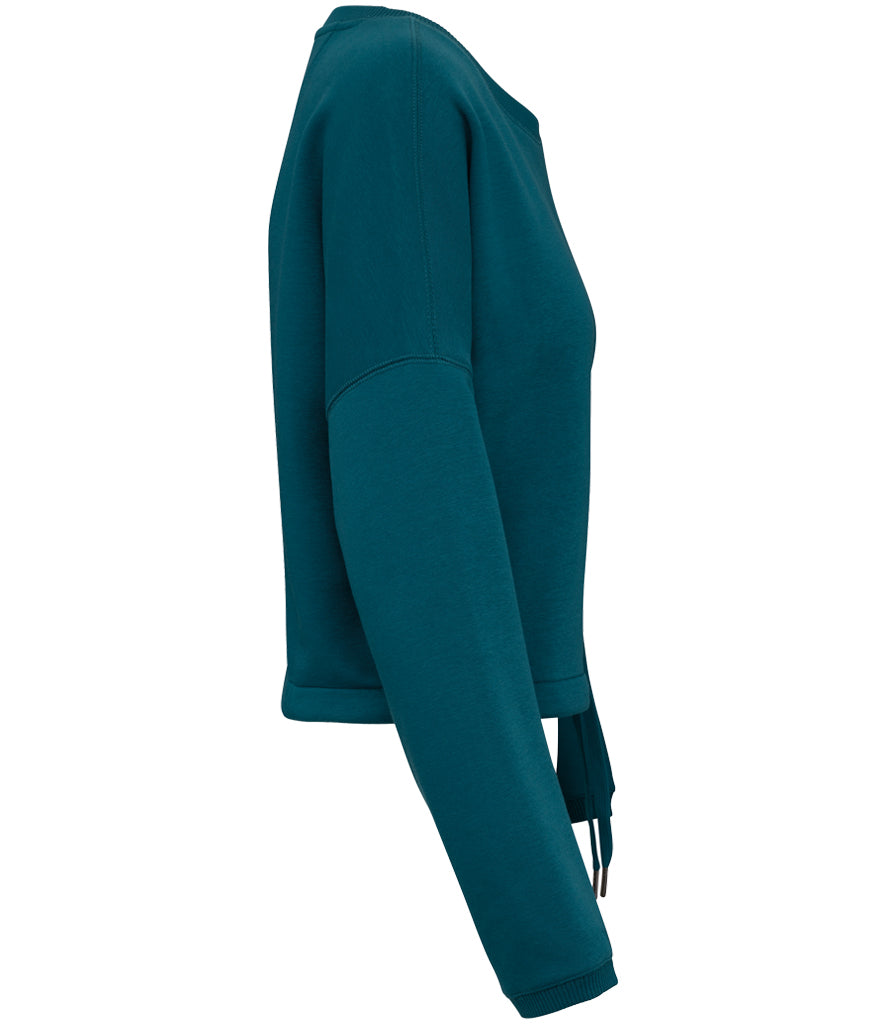 Women's Cropped Organic & Recycled Sweatshirt