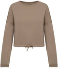 Women's Cropped Organic & Recycled Sweatshirt
